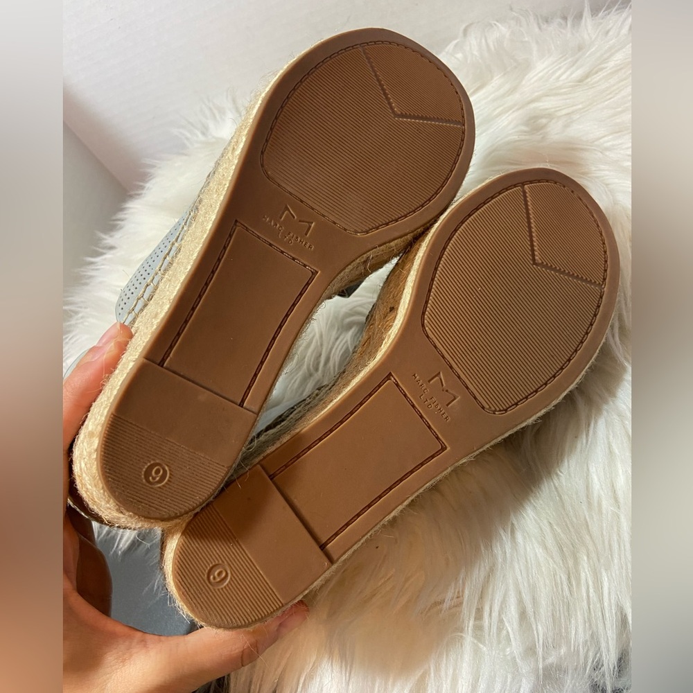 MARC FISHER Slingback espadrille wedges - Picture 5 of 13